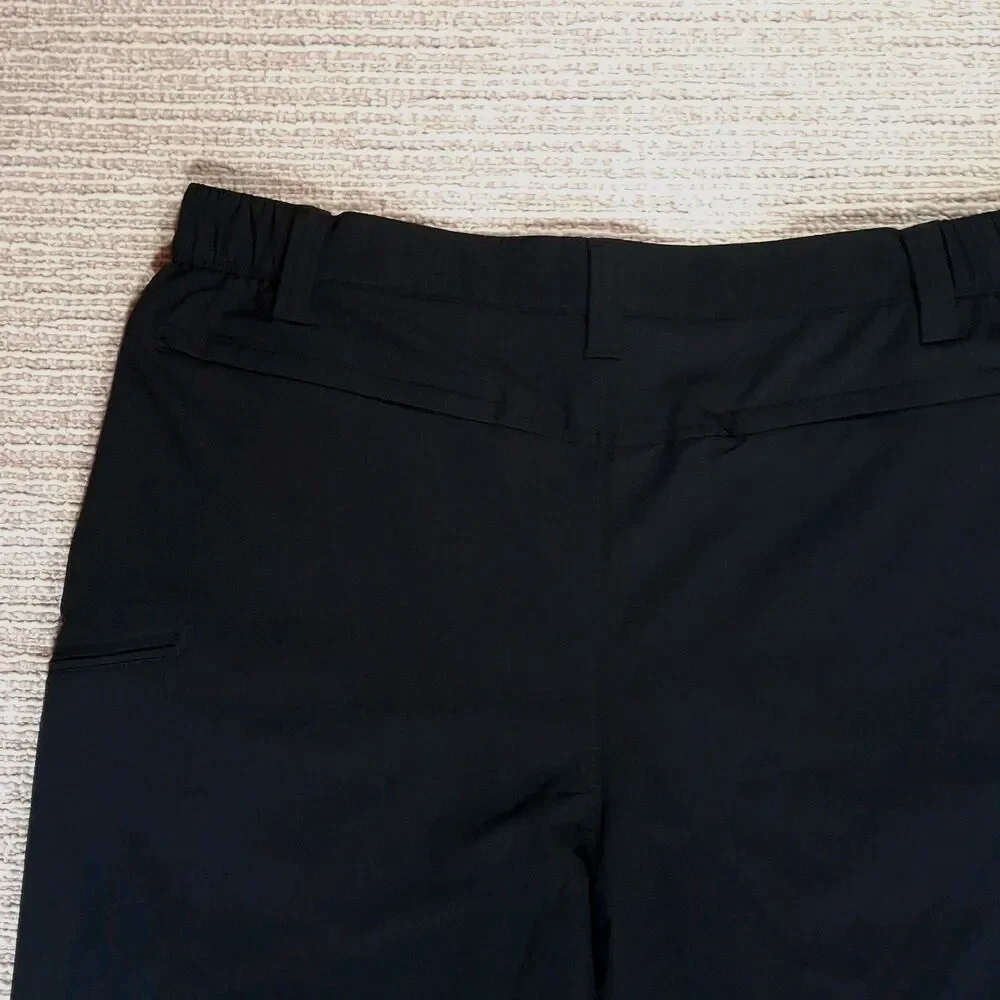 ​WEATHERPROOF VINTAGE MEN'S SIZE 38 PERFORMANCE TECH SHORTS BLACK STRETCH 187043